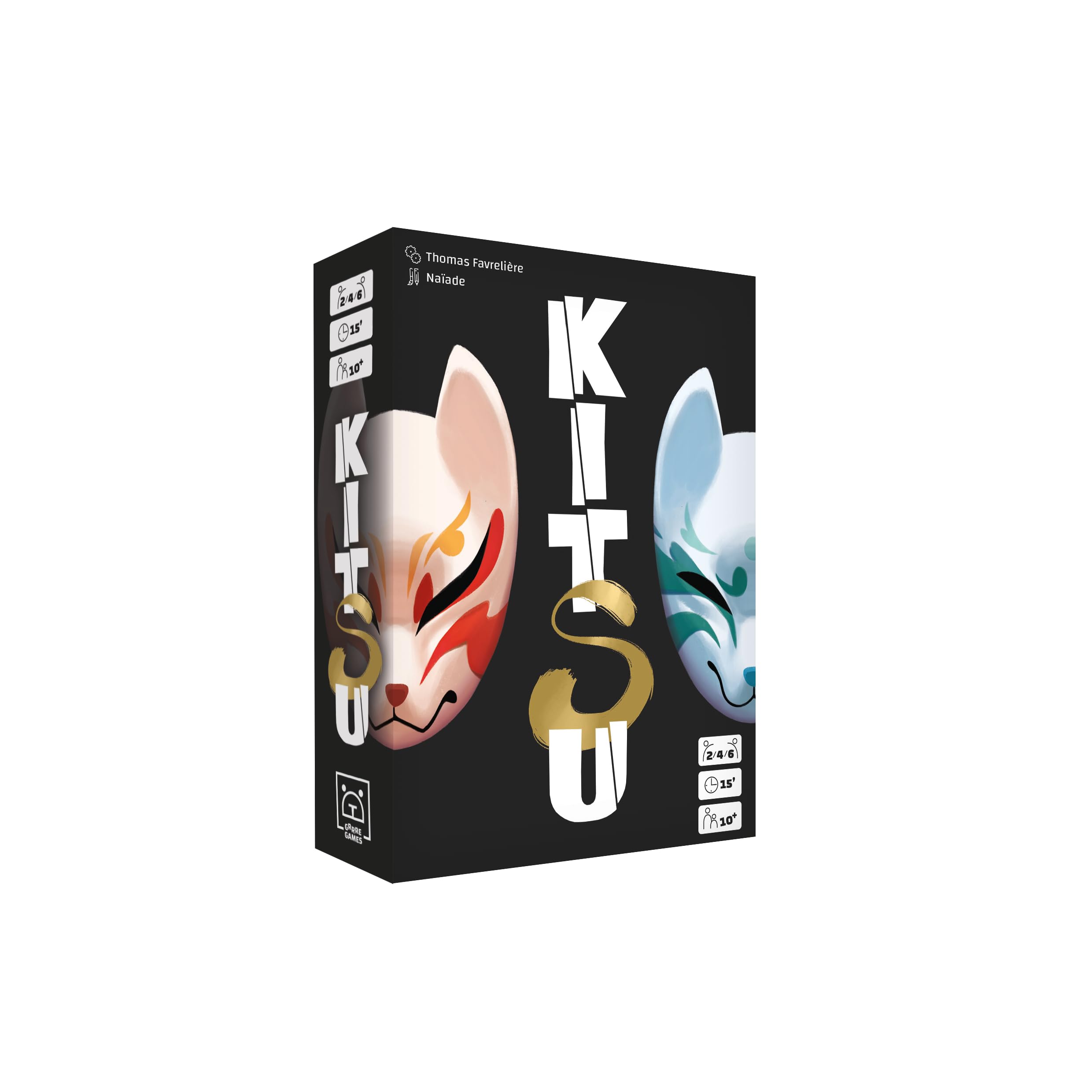 Kitsu, cartes tactiques et stratégie, 2/4/6 joueurs dès 10 ans