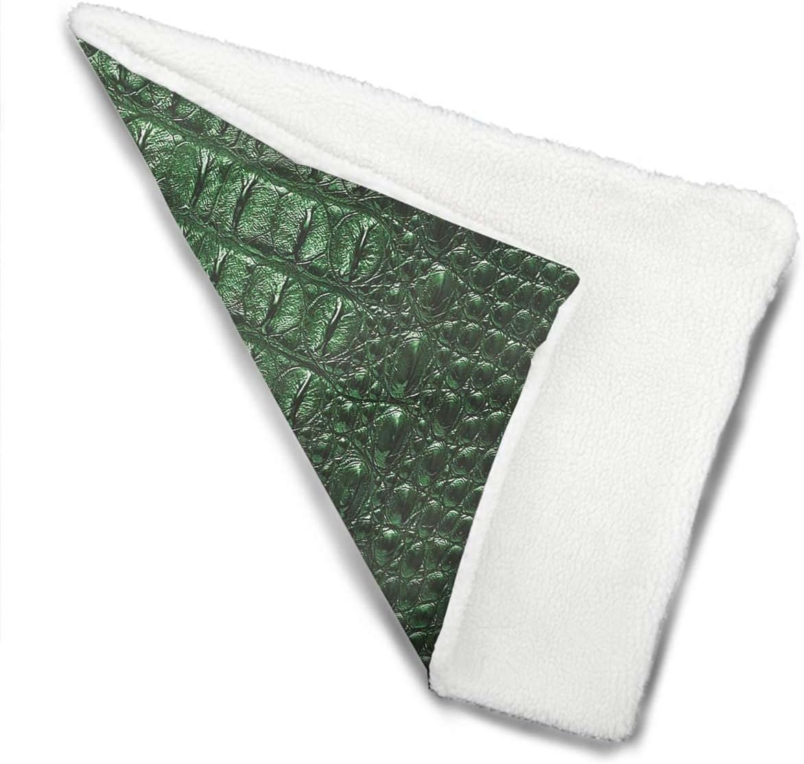 review Green Thermal Pet Mat Bed Liner Crocodile Bone Skin Pattern Luxury Lifestyle Self-Warming Cat Bed Super Soft Dog Bed Crate Bed Blanket Animal Print 18