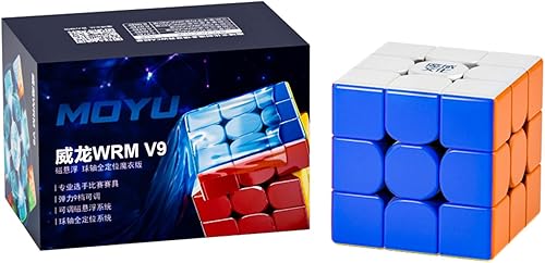 MoYu WeiLong WRM V9 3 x 3 Maglve Ball Core versión UV recubierto versión profesional Speed Cube sin pegatinas 3x3x3 rompecabezas cubo para niños
