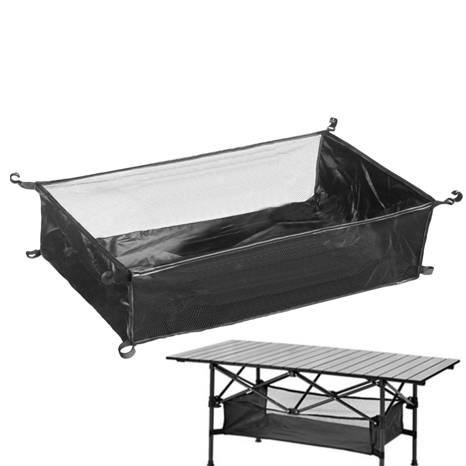 Amazon.co.jp: キャンプテーブル下収納袋 折りたたみテーブル