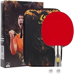 Loki 7 Star Carbon I ITTF Approved Table Tennis Racket | Gift Case I ...