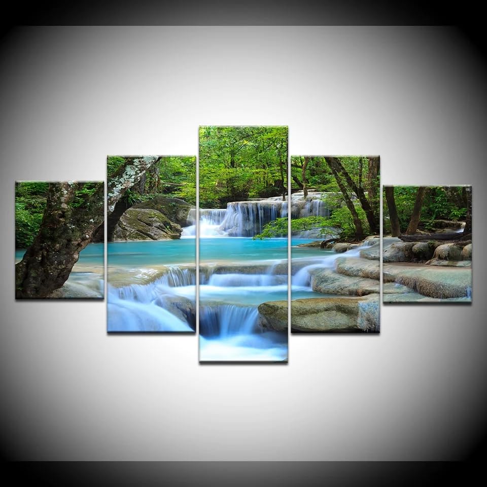 Tableau décoration murale d'art pour habiller un grand mur blanc