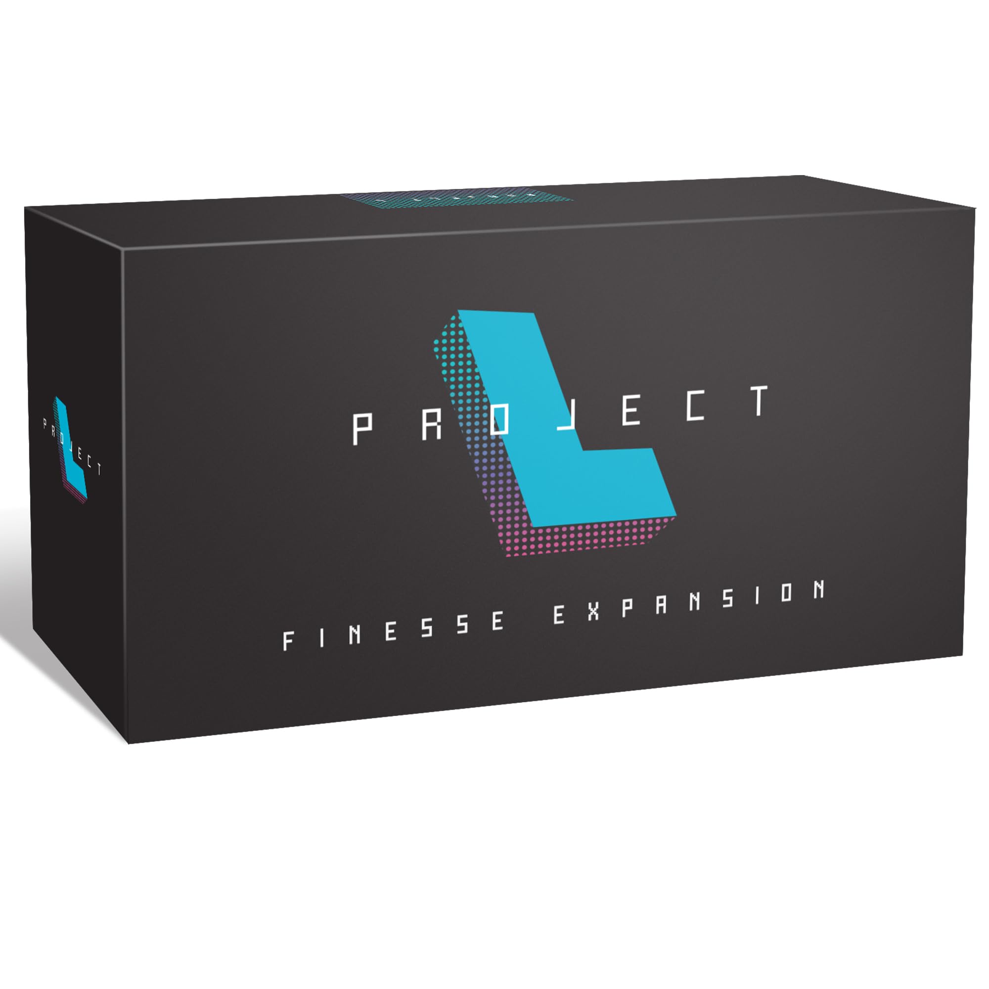 Boardcubator Project L Finesse Board Game Expansion - Enhance Your Strategy with Goals and Credits! Puzzle Strategy Game for Kids & Adults, Ages 14+, 1-4 Players, 20-40 Mins, Made
