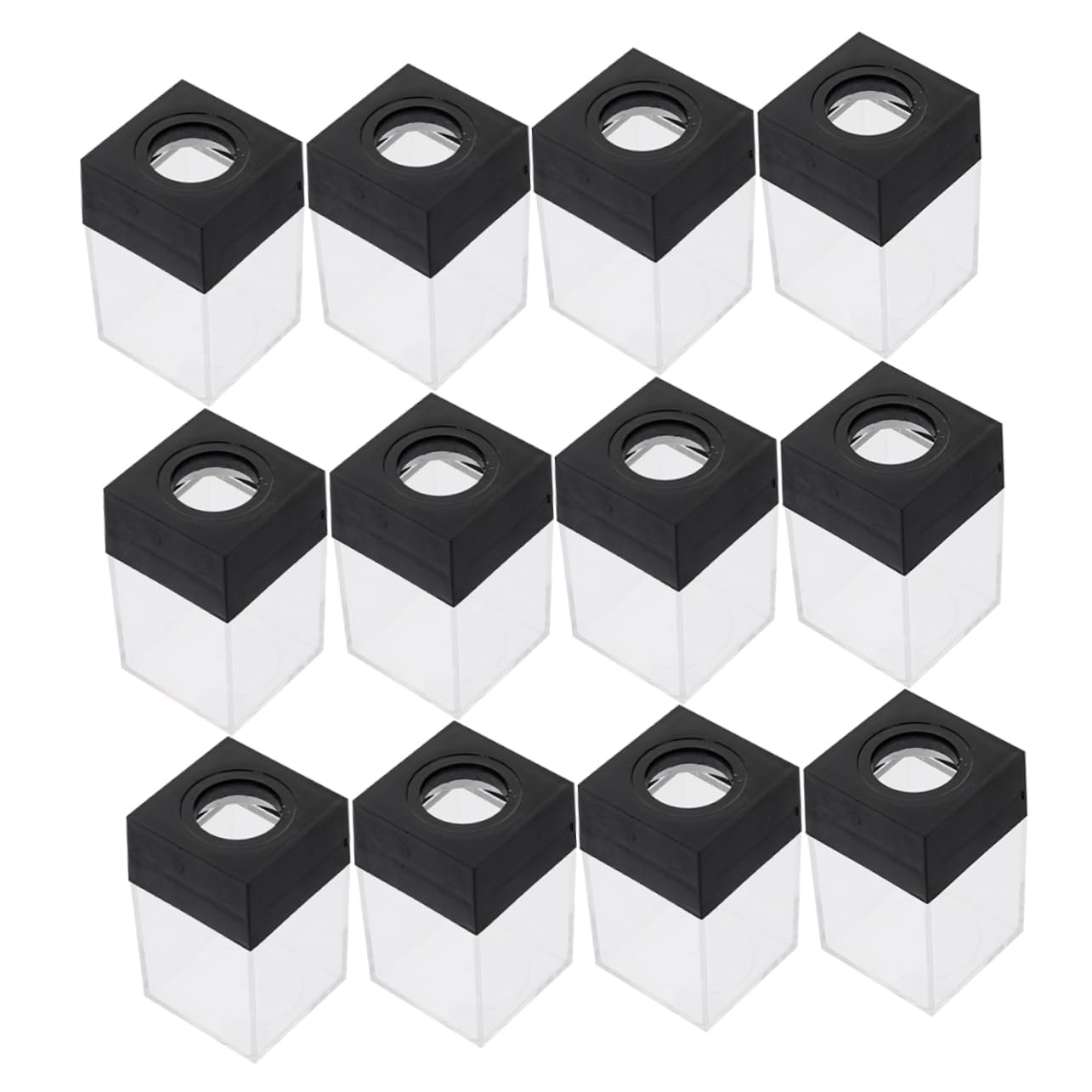 Organisateur de bureau compact avec gobelet à trombones magnétique