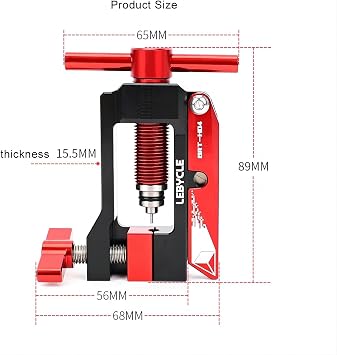 Mimoke Multifunctional Bicycle Oil Needle Insertion Tool - with Hydraulic Hose Cutting Function Cutter Suitable for BH59 BH90