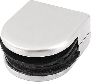 Aexit Home D Fall Protection Type Stainless Steel Glass Clips Clamps for 15 - Safety Clips 17mm Glazing