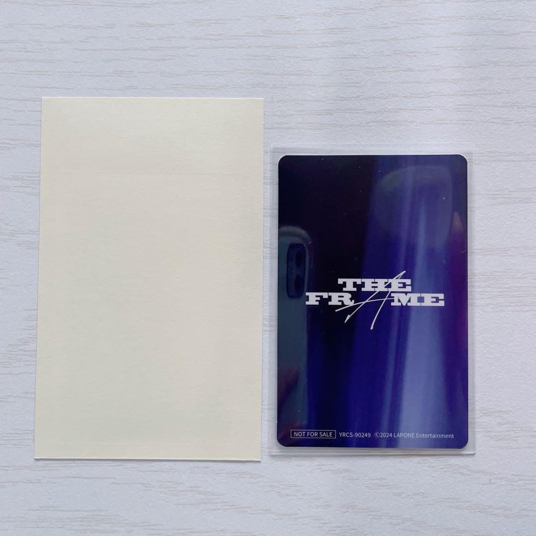 Amazon.co.jp: INI 6thシングル THE FRAME トレカ ステッカー 初回B