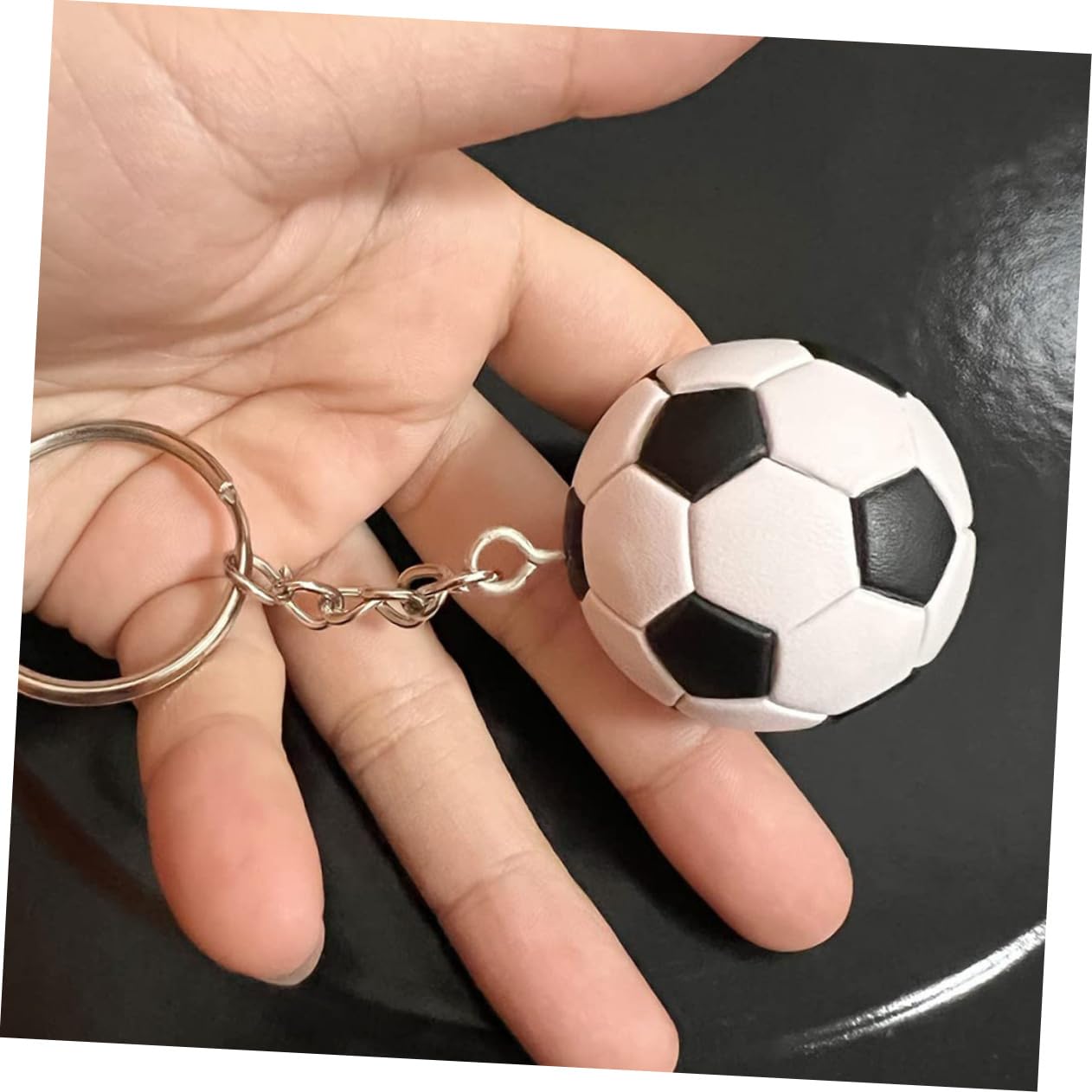 BESPORTBLE 30 Piezas Llavero De Fútbol Mochila Monederos Decoración Del Coche Deportes Joyería Titular Llavero Fútbol Llavero Niños Fútbol Niños Fútbol Plástico Bolso Colgante Decoración