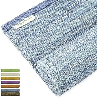 Yogasana Yoga Mat | Thick Eco Friendly Cotton, Home Workout Mat Floor Exercise