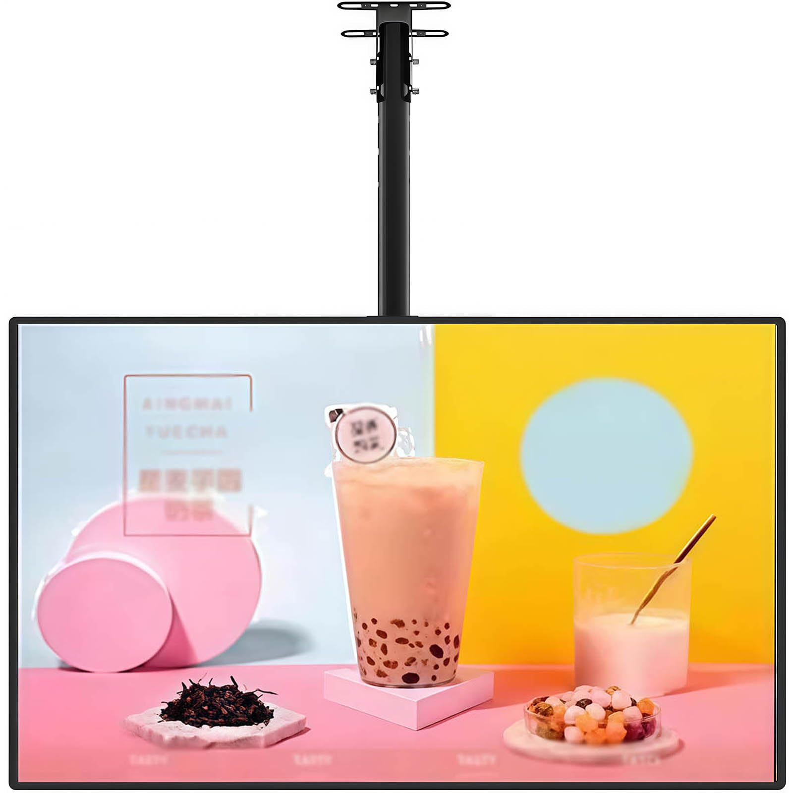 Tableau de menu de restaurant rétroéclairé à LED pour l'ambiance des cafés et brasseries modernes