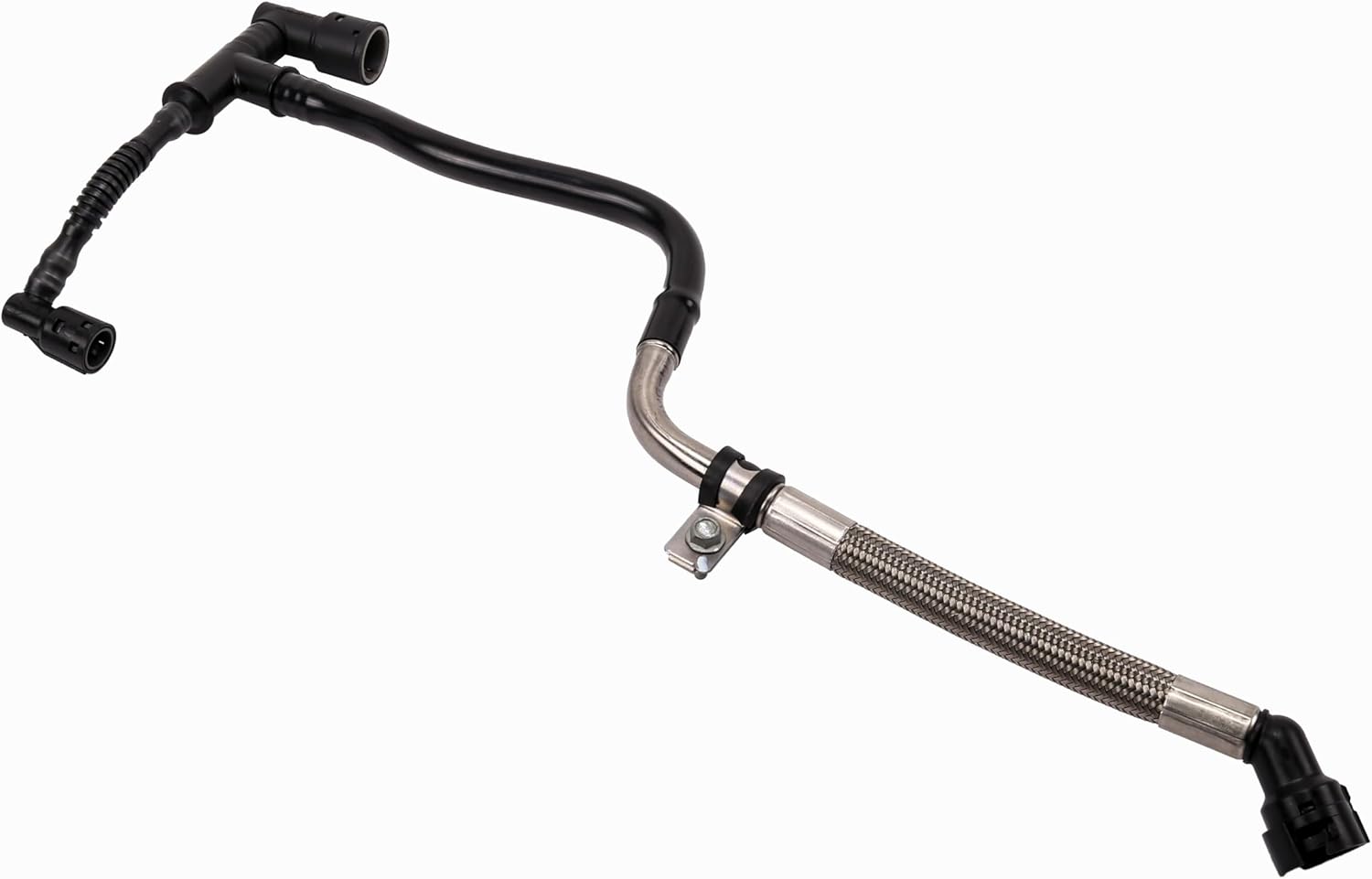 12673868 Positive Crankcase Ventilation (PCV) Tube, Black and Silver