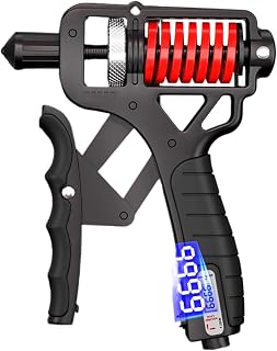 Agarre más fuerte: dispositivo de entrenamiento de mano ajustable para antebrazos, con función de control de resistencia, función de entrenamiento muscular, ideal para gimnasio, trabajo en casa