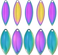 Vista 1 de 10 unids cambio rápido Spinner Clevis 0.512 in Spinner Blades Pesca Clevis Crawler Arnés Walleye Rig Speed Clevis