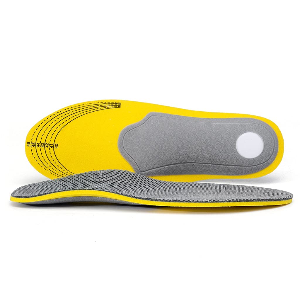High Arch Support Flat Foot Insoles Orthotics Elbow Varus Foot Orthopaedic Foot Cushion Pads Size 35-46 Size Size