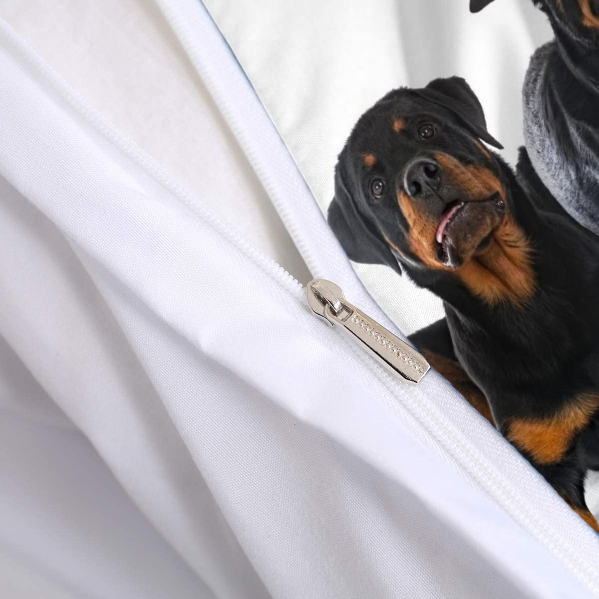 Rottweiler F.4013 Dekbedovertrek voor bedden 135/150 cm, zachte