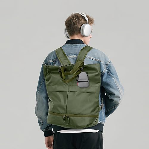 Miniatura 2 de Mochila de gimnasio unisex al aire libre Bolsa de gimnasio con compartimento para zapatos+bolsa húmeda y seca gratis Mochila deportiva ligera