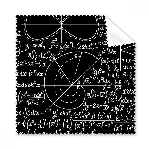 Chiffon de nettoyage mathématiques pour verres laqués et écrans de téléphone x5