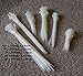 Price comparison product image NEW 500 White Nylon Plastic Cable Ties Zip Tie Wraps Assorted Sizes