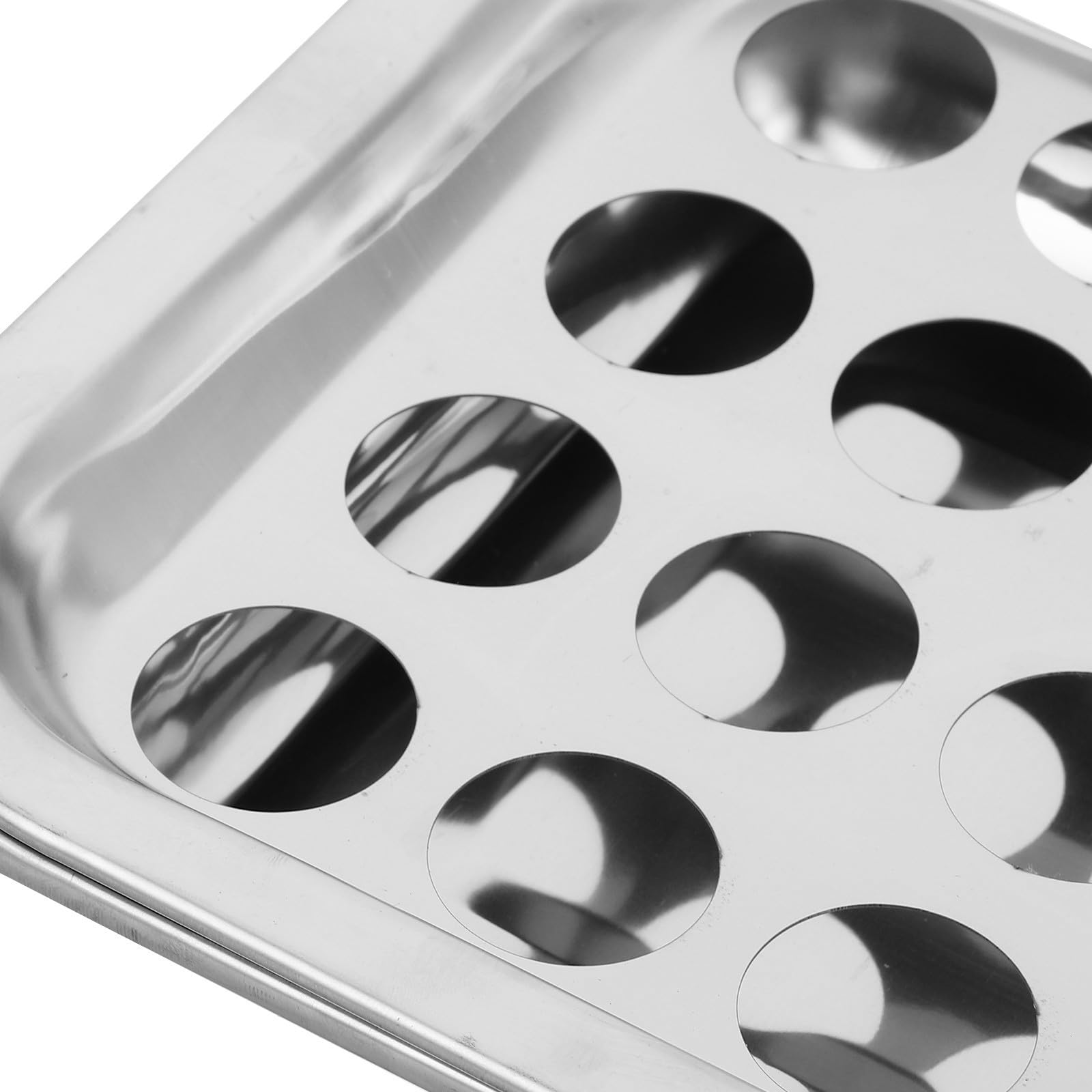 TOYANDONA Bandeja para Copa de Vino de Comunión en Acero Inoxidable Plata, Diseño Portátil y Versátil, Adecuado para Ceremonias Religiosas y Uso en Iglesias