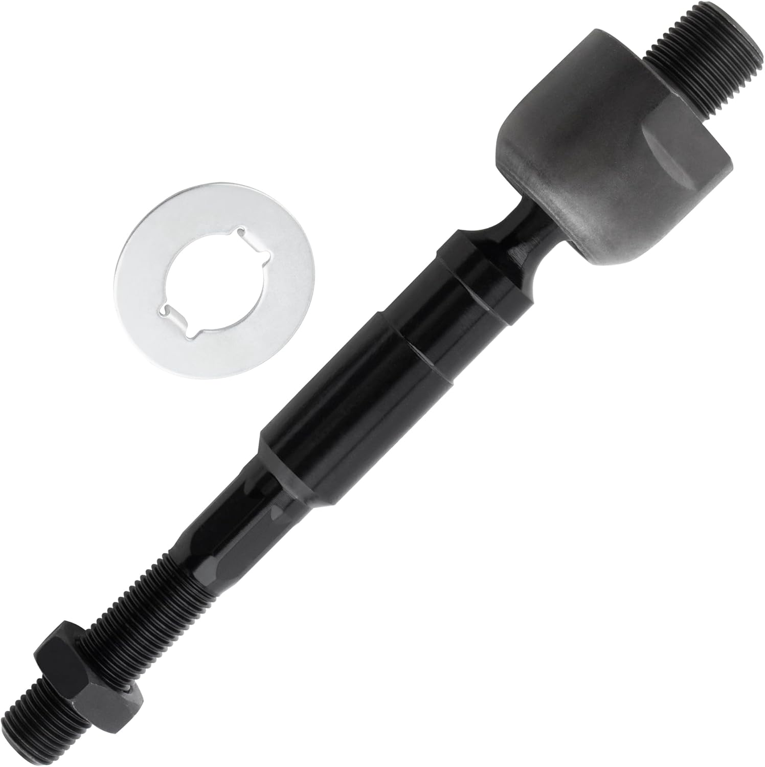 2Pcs Suspension Kit Front Inner Steering Tie Rod Ends End Links Left Driver & Right Passenger Fit For Honda Civic 2006 2007 2008 2009 2010 2011 1.8L Sedan Coupe Replace# 53010SNEA01 EV800246