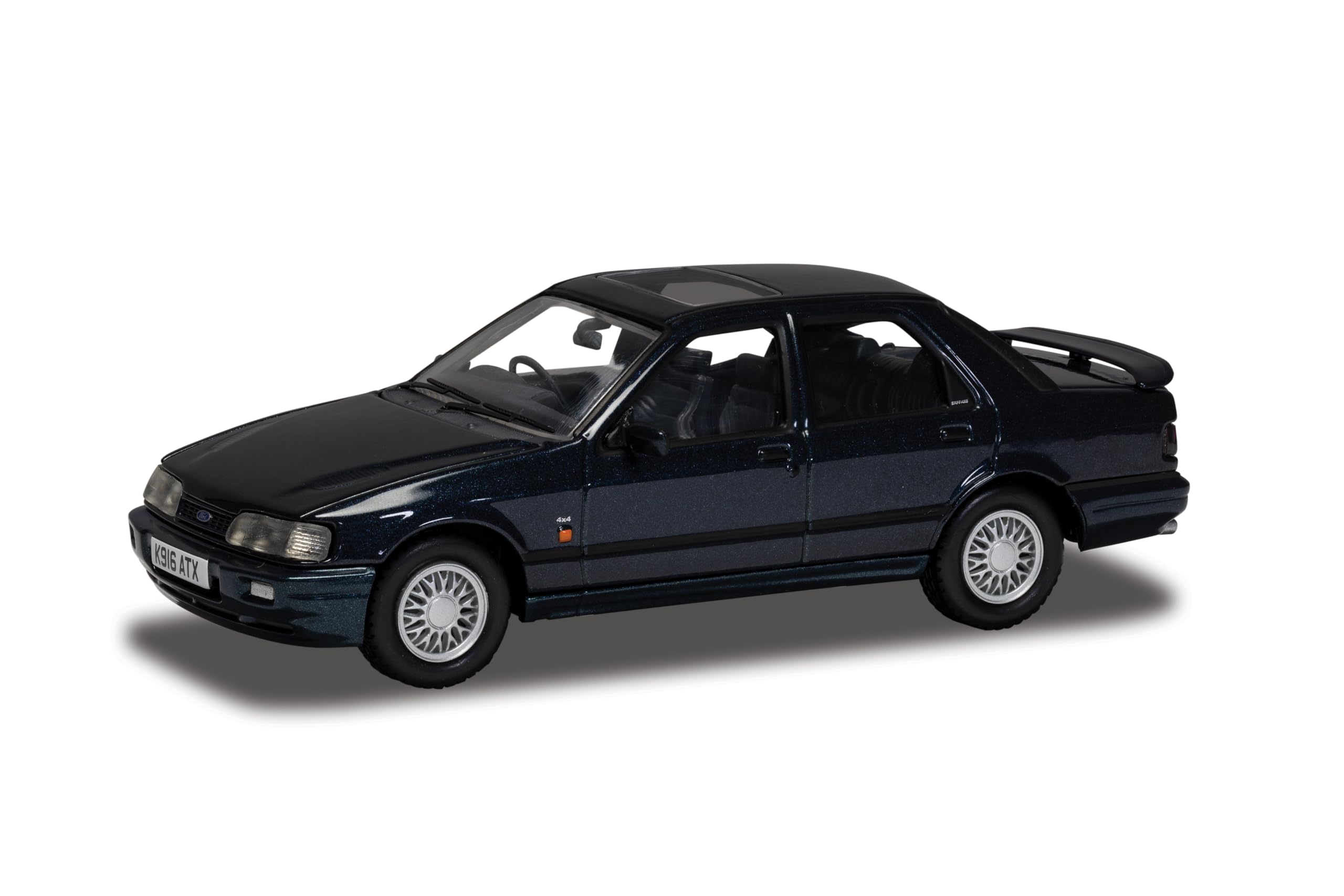 Corgi Vanguards 1:43 Ford Sierra Sapphire RSCosworth 4x4 Mallard Green Model Car
