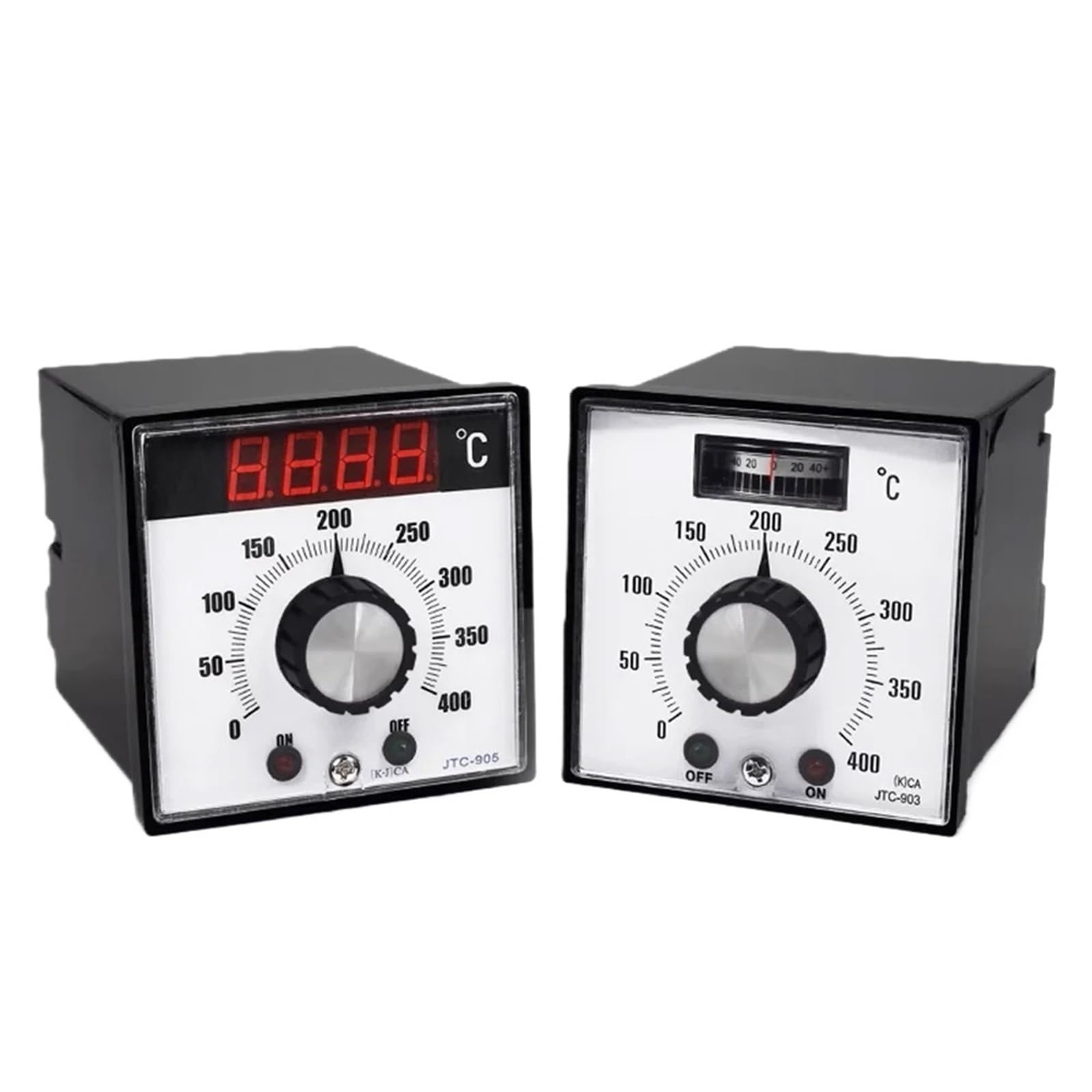 1pcs temperature control meter JTC-903 JTC-905 knob adjustment K type input thermostat(JTC-903 K 400)