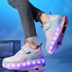 Skateboard Bambino Adulto HFCY Per Bambini Pattini A Rotelle