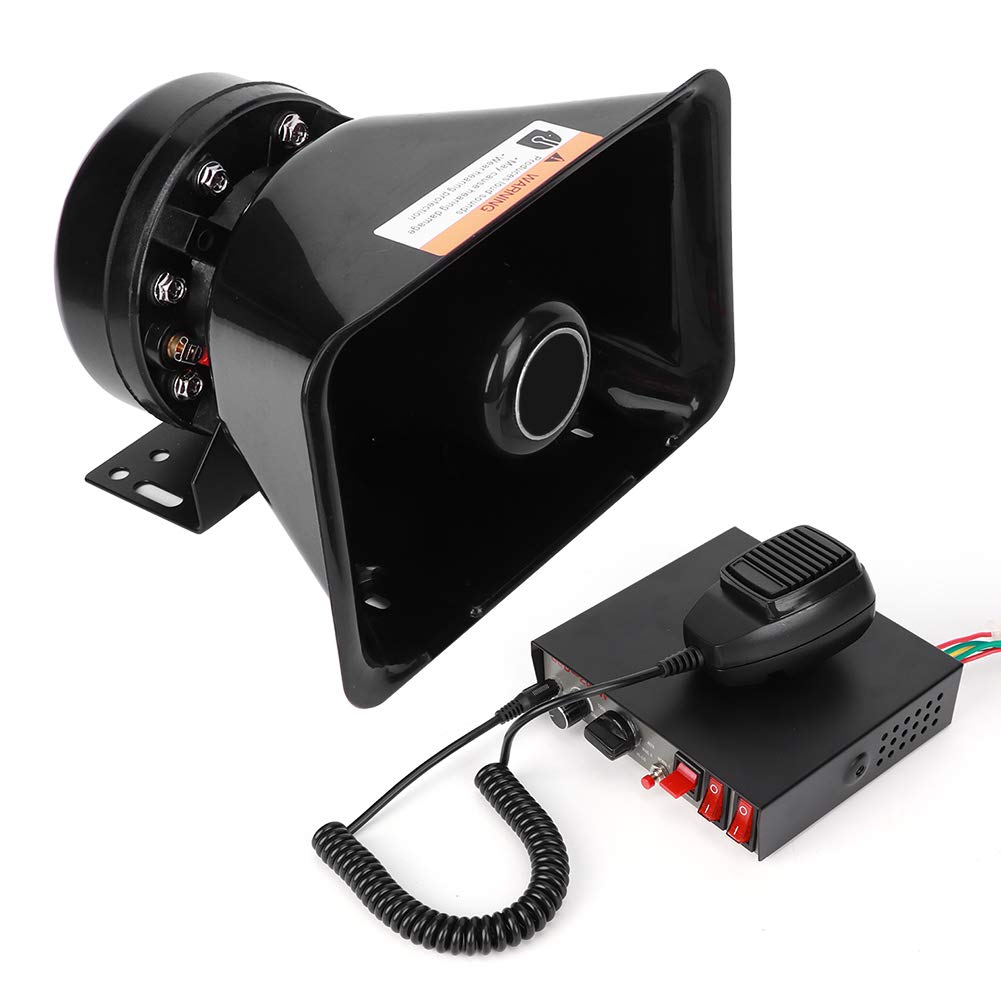 Kit di clacson a sirena per auto, 200 W, ad alto volume da 130 dB, 9 toni, per la sicurezza personale dei veicoli, misura universale