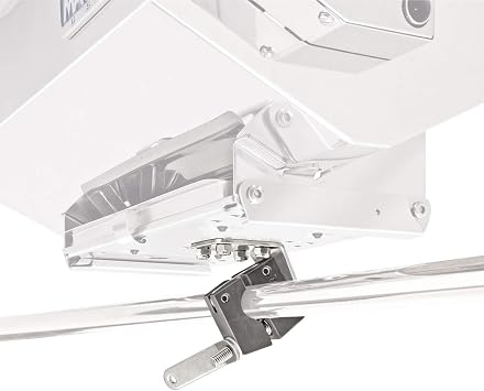 Magma T10-390 Round Rail Boat Grill Mount, 1-1/2 in. Boat Rail