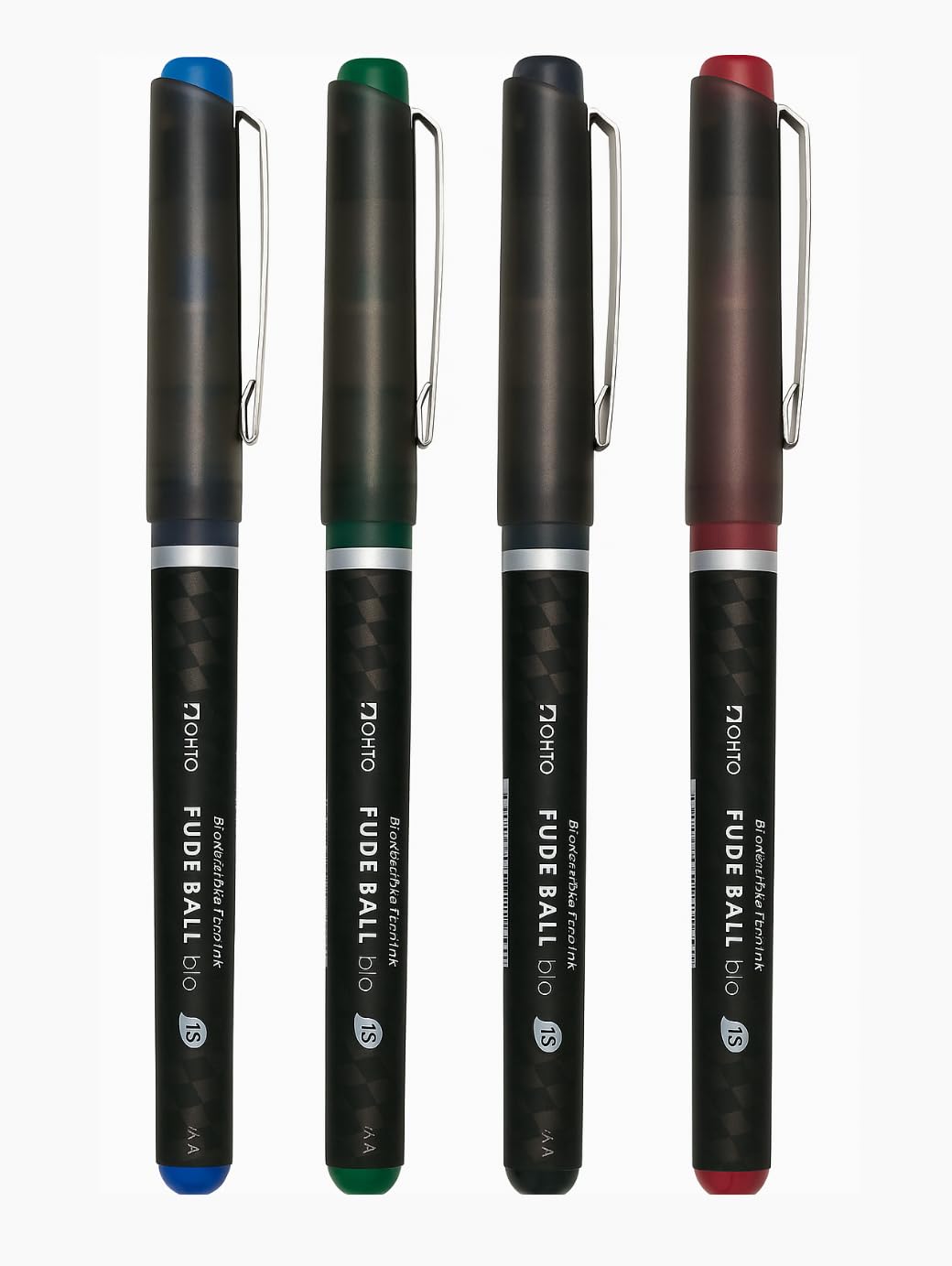 OHTO Fude Ball Pen 1.5mm Blue Pack of 2 – Premium Japanese