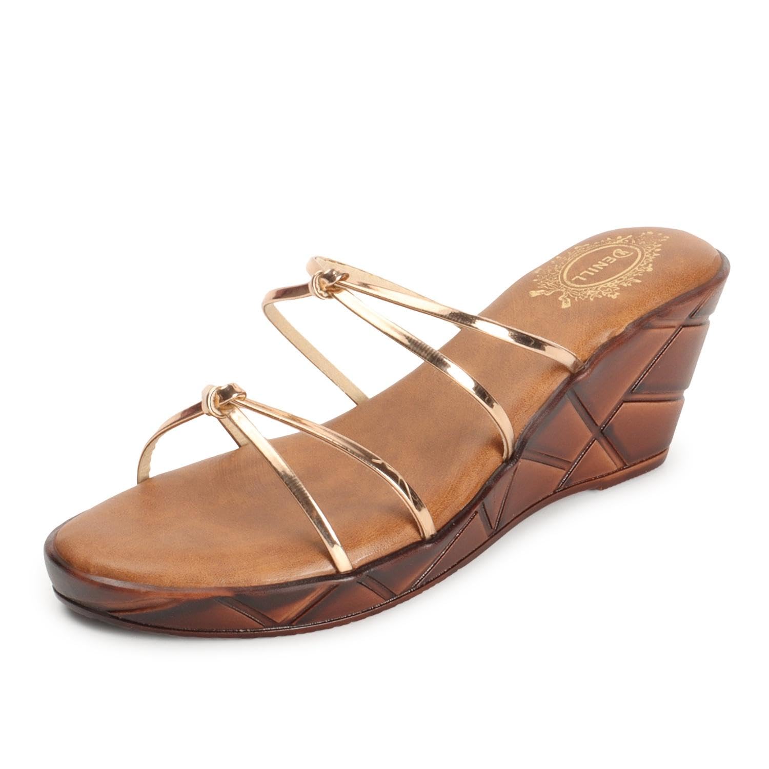 See full amazon price history chart for Denill Fashion Sandal Casual Platform Wedges Heels Sandals For Womens & Girls (Gold) Uk-8 Denill Fashion Sandal Casual Platform Wedges Heels Sandals For Womens & Girls (Gold) Uk-8 (B0CWDDDY1Q) Amazon Price History, Amazon Price Tracker