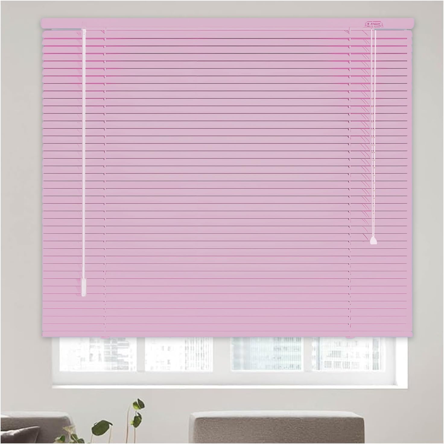 アルミ製 遮光 すだれカーテン 窓用 目隠しロールスクリーン 浴室 防水 アルミブラインド 羽幅25mm 日除け ブラインドカーテン