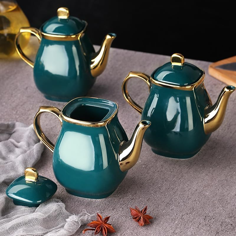 1-3pcs 350ml Ceramic Oil Dispenser Bottle with Handle Soy Sauce Dispenser Vinegar Dispenser Opaque Condiment Container with Lid for Kitchen