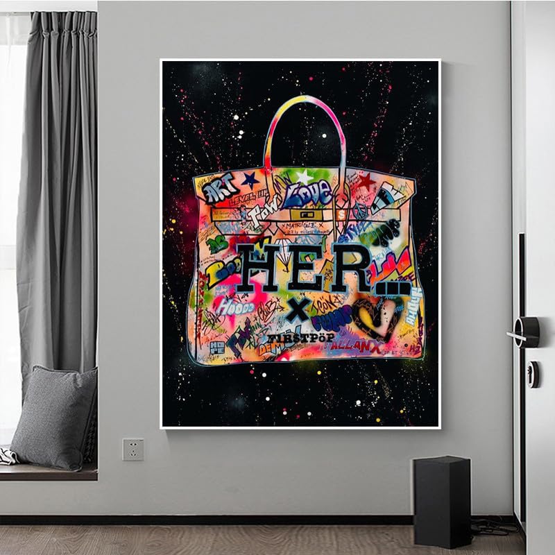 Pintura de graffiti con textura de lienzo resistente al agua 4