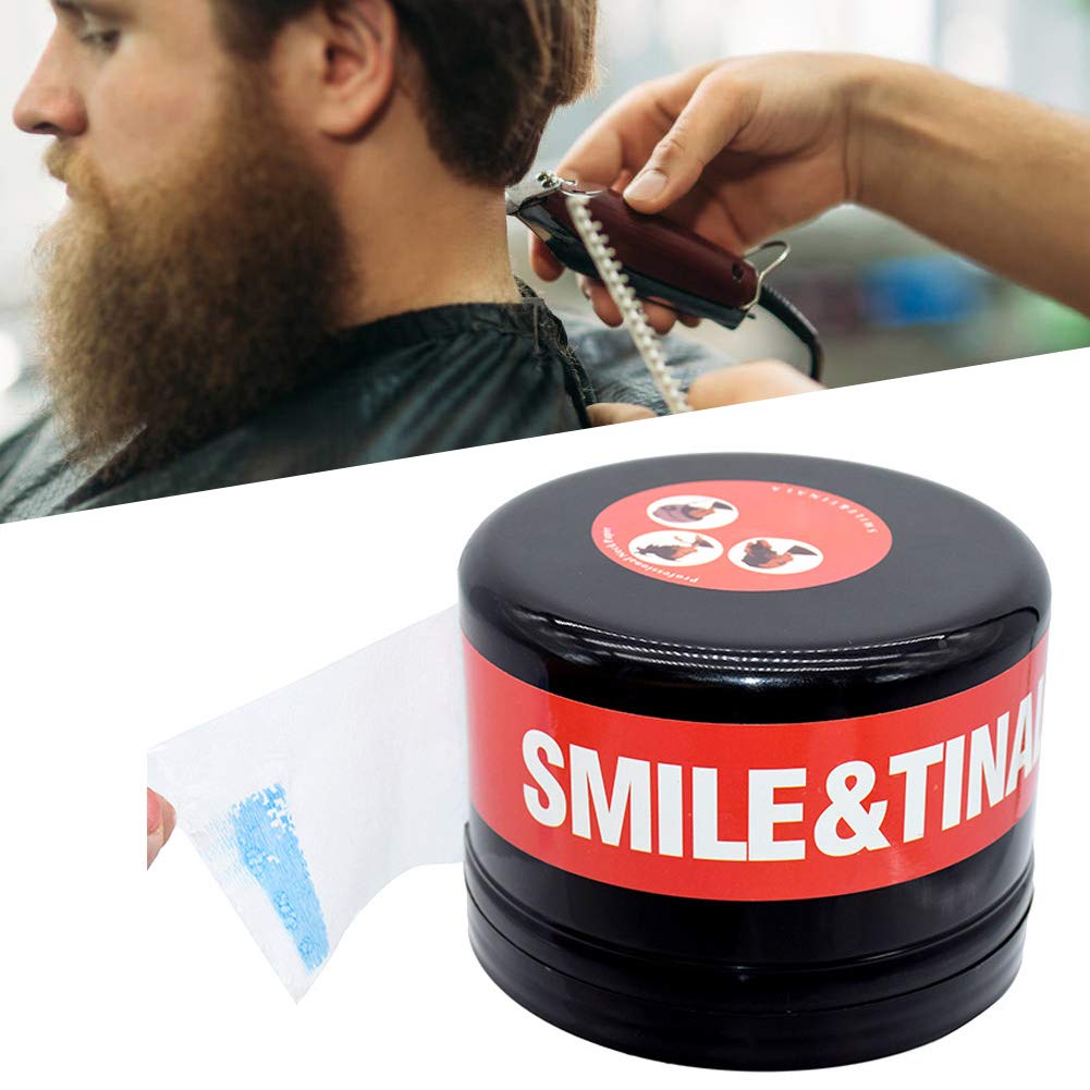 Organizador de Cuello de Barbero 14 × 14 × 10, Caja de Papel Desechable para Cubrir el Cuello, Contenedor para Salón de Barbería con Base de Ventosa