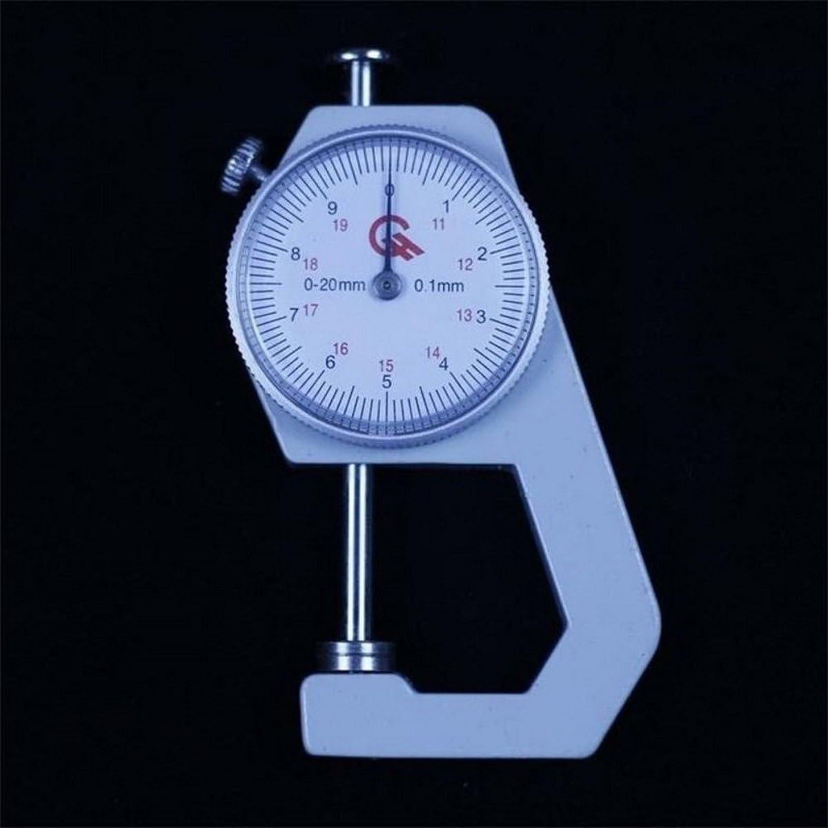 CHENGYIDA handmade leathercraft tools Thickness Gauge Tester Leather Craft Tool 0-20mm