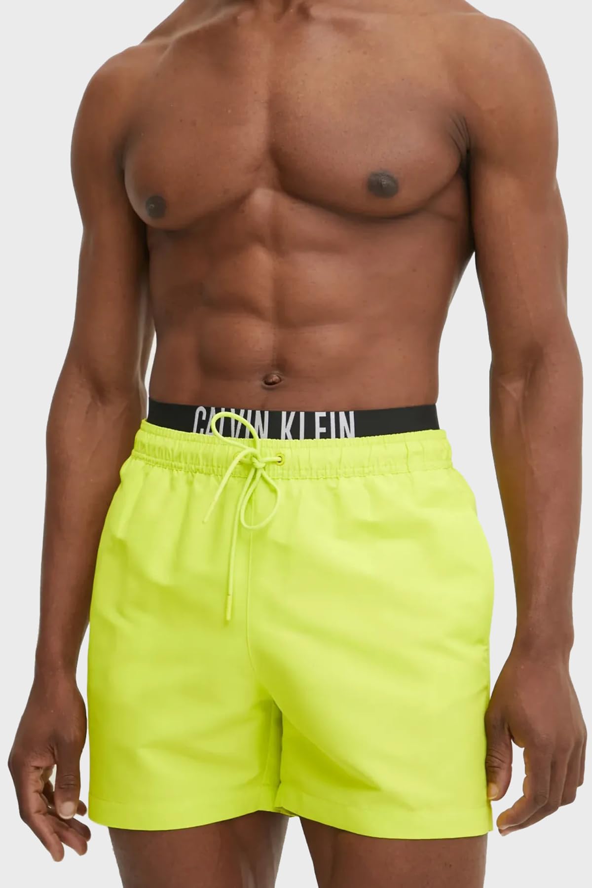 Calvin Klein Boardshorts Uomo, Giallo (Lemonade Yellow), XL