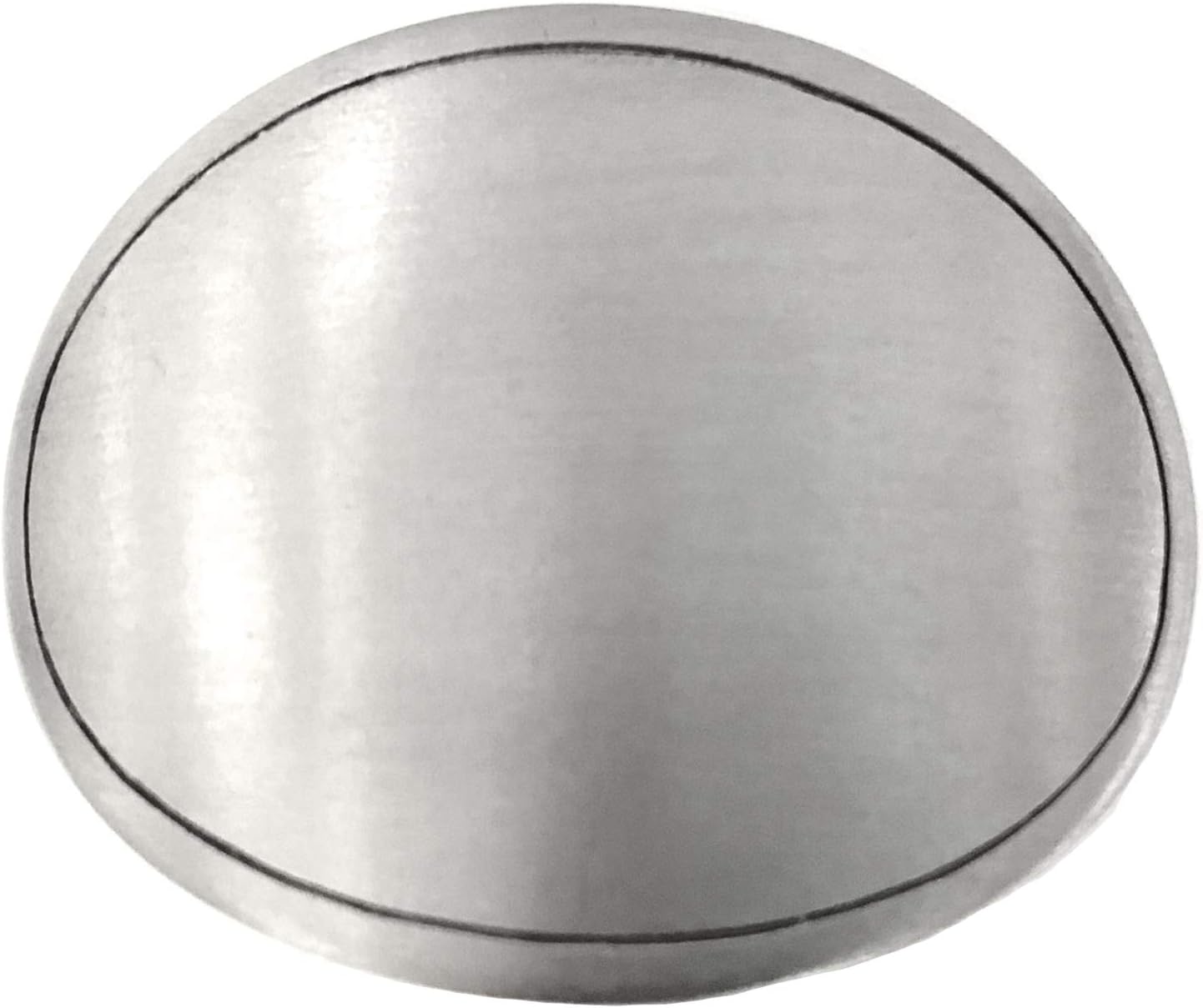 Napkin Rings Oval engravable Brushed Pewter Set of 4 Made in USA