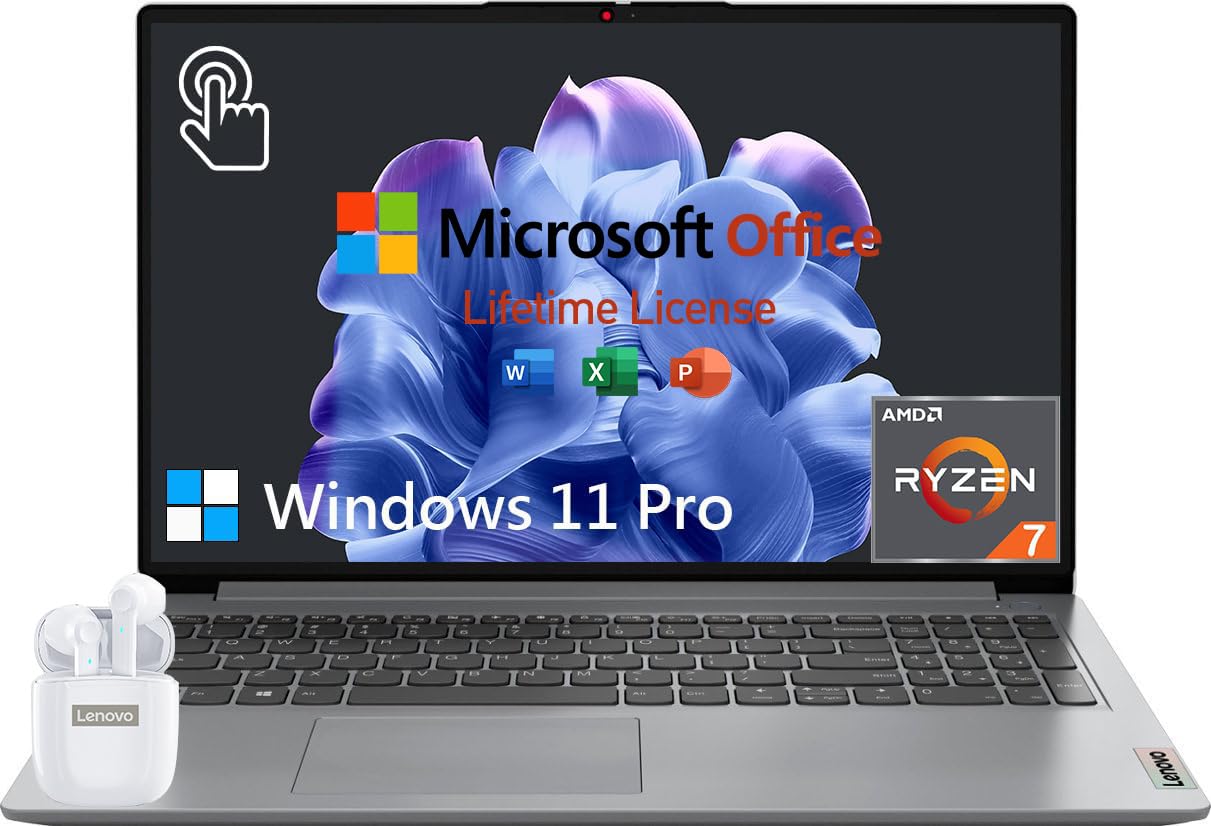 Amazon.com: Lenovo Ideapad 1 Laptop Computer, 15.6 Inch FHD
