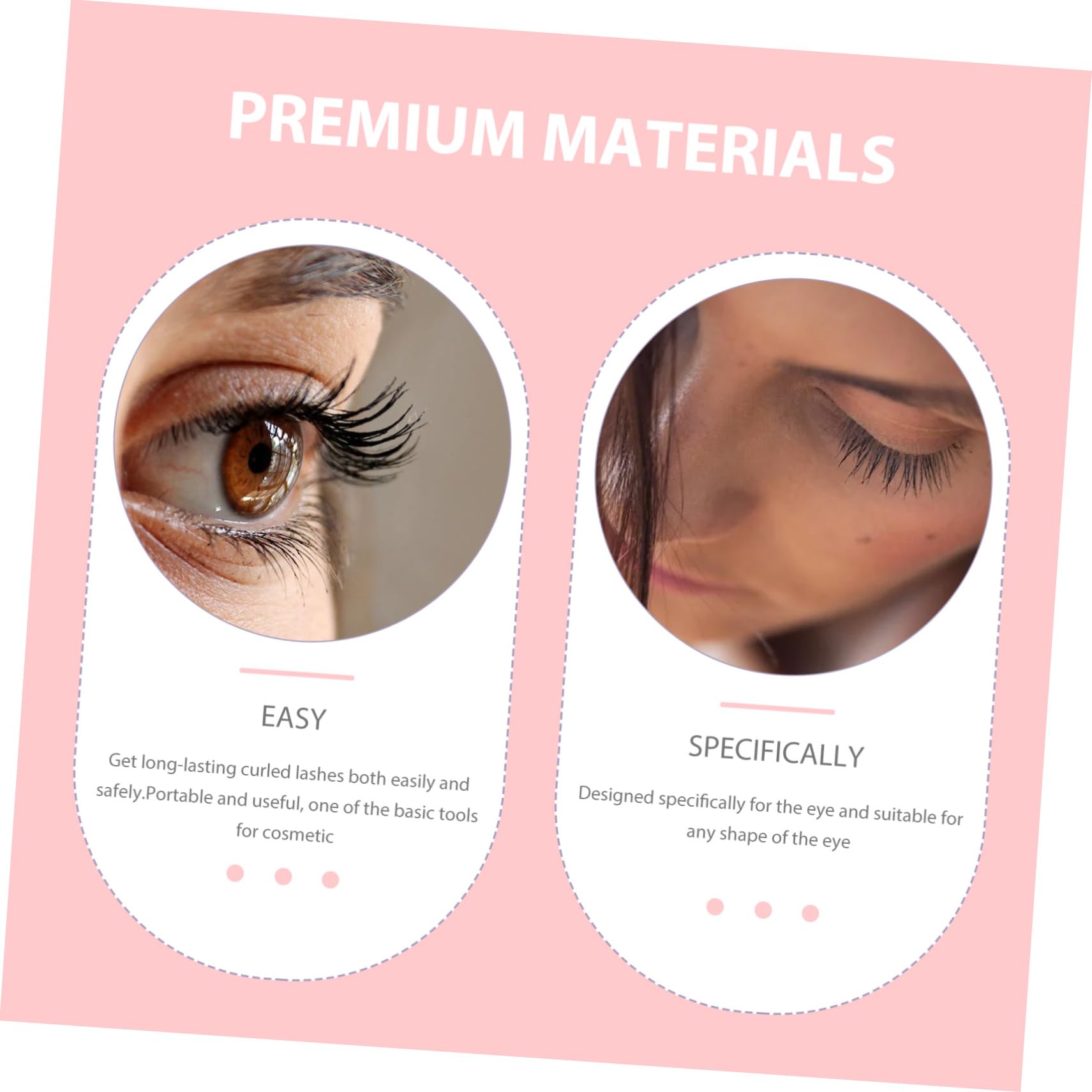 CALLARON Tool 2 Pack Mini Car Shape Eyelash Curler for Lash Curling Upward Shape