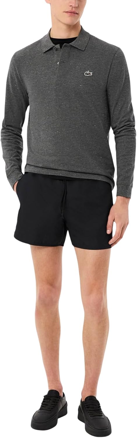Lacoste Men's Quick-Dry Swim Shorts 5.5" - Image 4