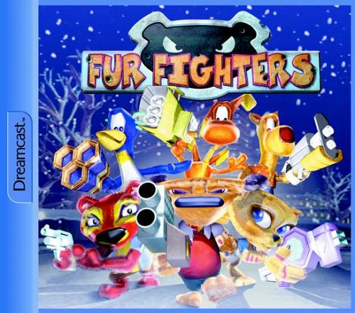 Fur Fighters Sur Sega Dreamcast - Version Promo White Label PAL UK - Comme Neuf