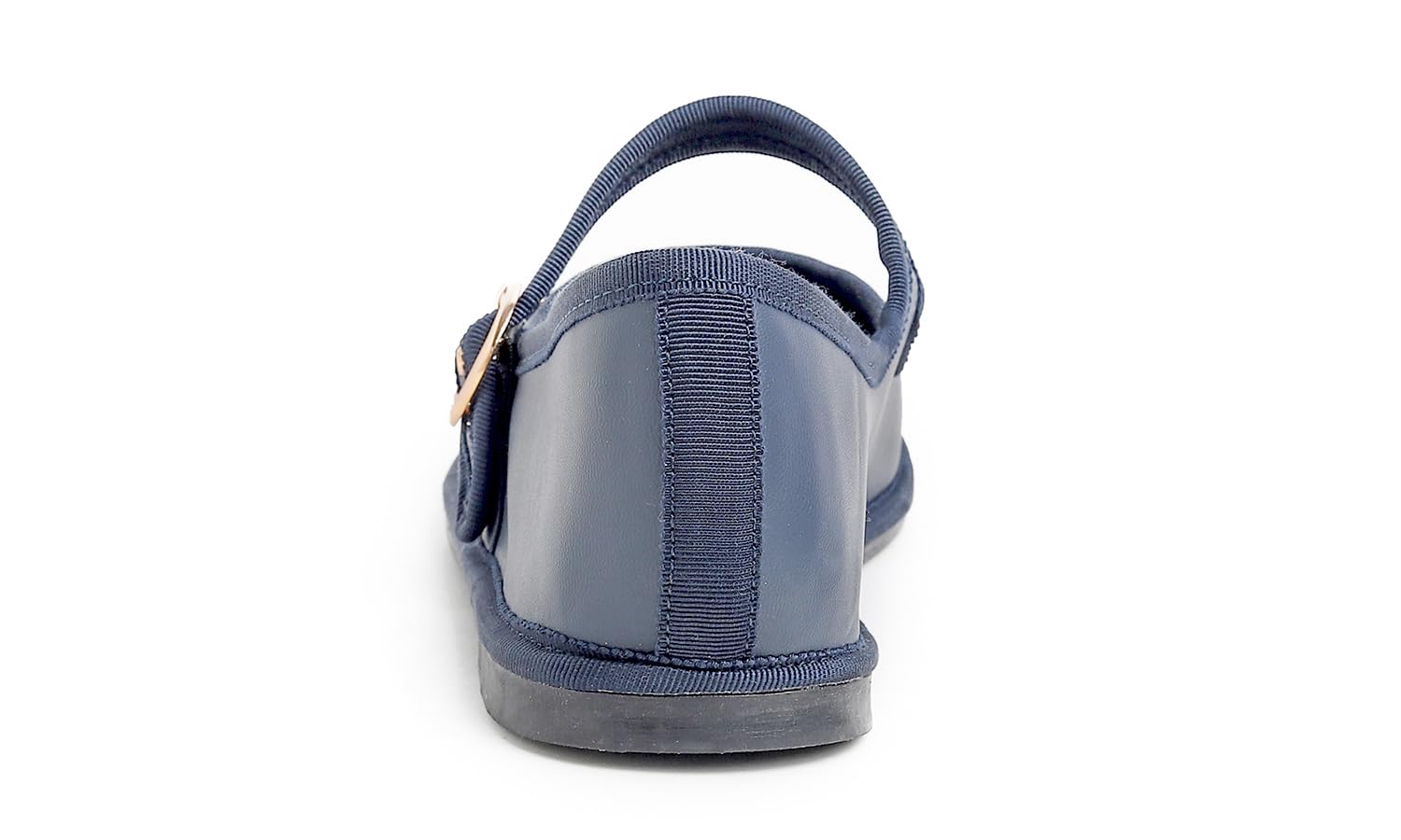 Feversole Satin Conmfort Mary Jane Halbschuhe,Flach Freizeit Tanzschuhe
