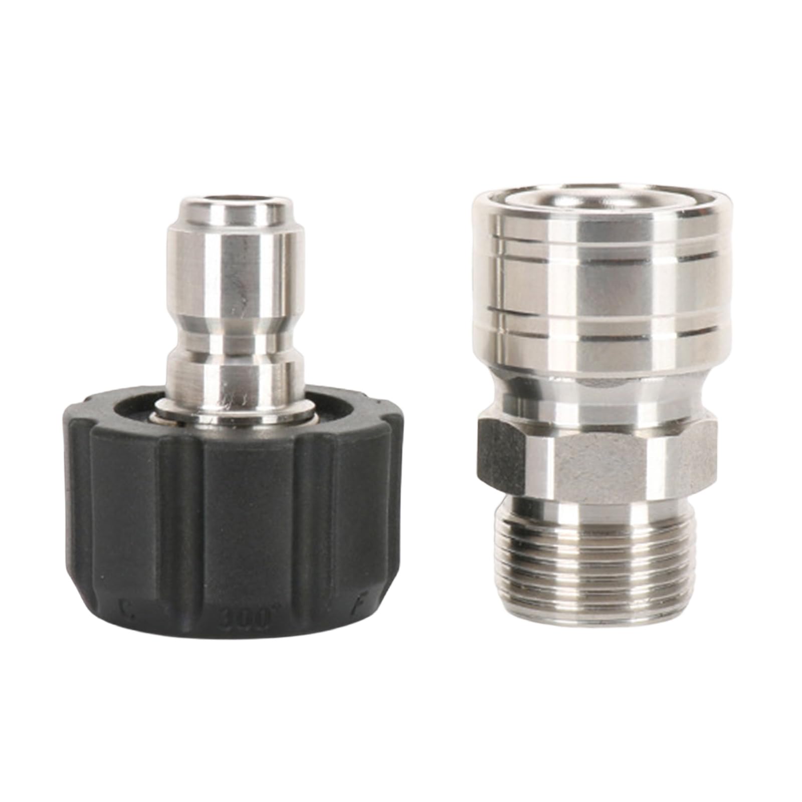 Yanzunlrn Connector A Pressure Washer Connector Disconnect Kits M22 Thread Connector M22 To 3 / 8Inch Adapter Hose Adapter