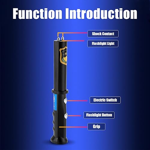 Miniatura 2 de Estimulador de descarga eléctrica Pulso de descarga eléctrica con antorcha BDSM SM Punto G Clítoris Labia Shocker Varita Pezones Estimulador