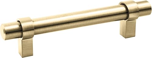 Vista 110 de Design House 189647 - Tiradores sólidos para gabinete, paquete de 10, tiradores de cajón de centro a centro, manijas de cocina modernas, acero Acero