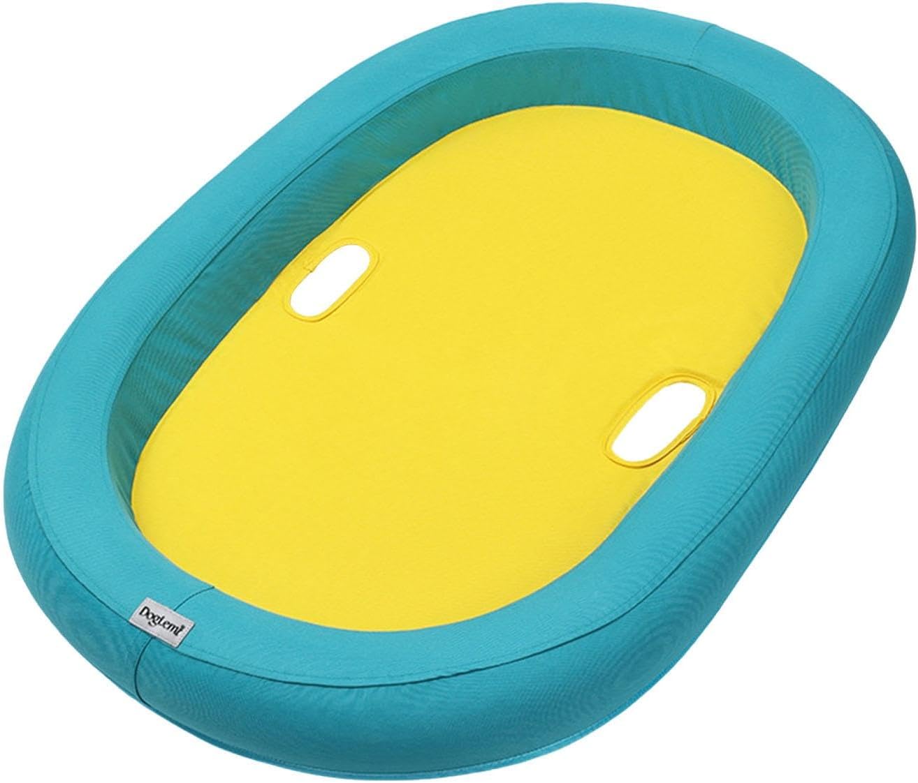 B Baosity 犬用フロートラフト、犬用水泳用フローティングマット、浮力フロート、ポリエステル、夏用小型犬・中型犬・湖用ペット用