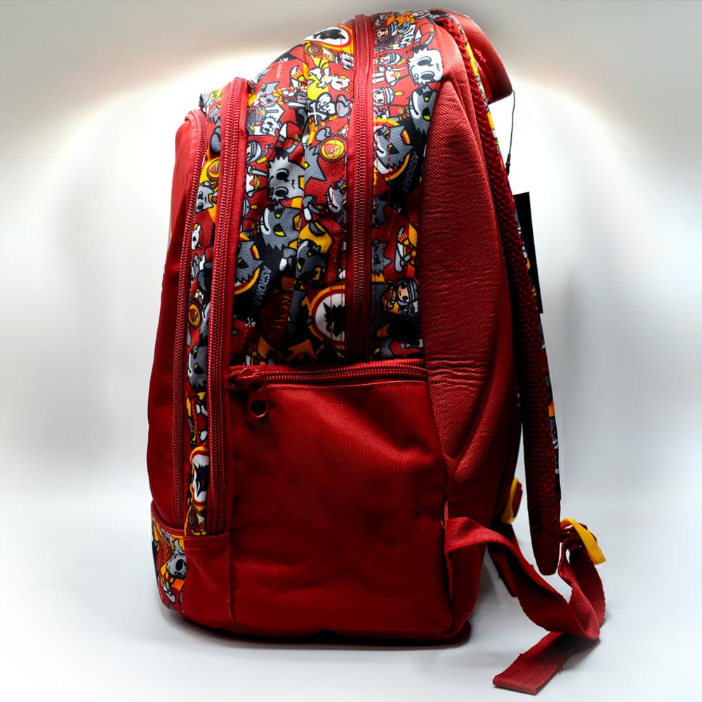 ZAINO SCUOLA ASROMA TOKIDOKI MASCOTTE ROMOLO - ROMA