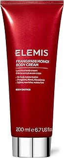 ELEMIS Frangipani Monoi Body Cream, Luxurious Body Cream to Soften, Nourish and Moisturise, Body Moisturiser Enriched with...
