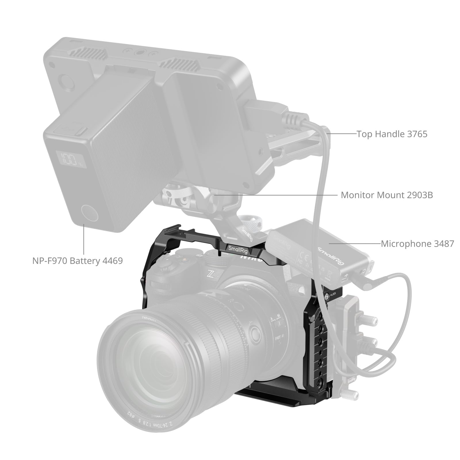 Amazon.co.jp: SmallRig Z5II /Z5/Z6/Z6II/Z7/Z7II 用 アルミニウム